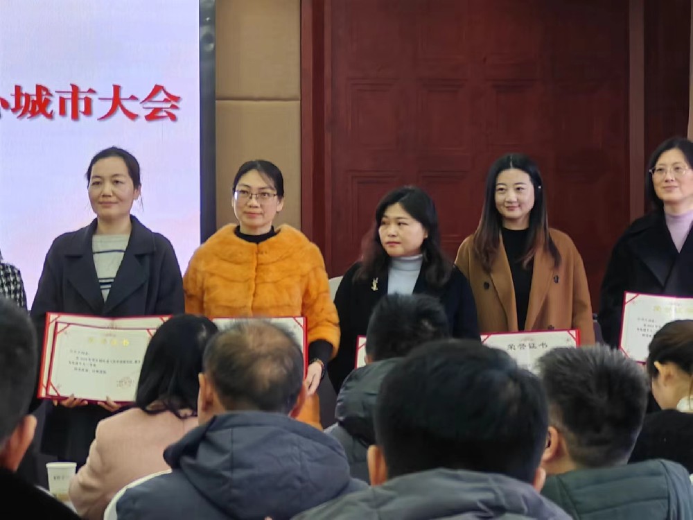 公司董事长杨艳丽荣获社情民意工作先进个人奖